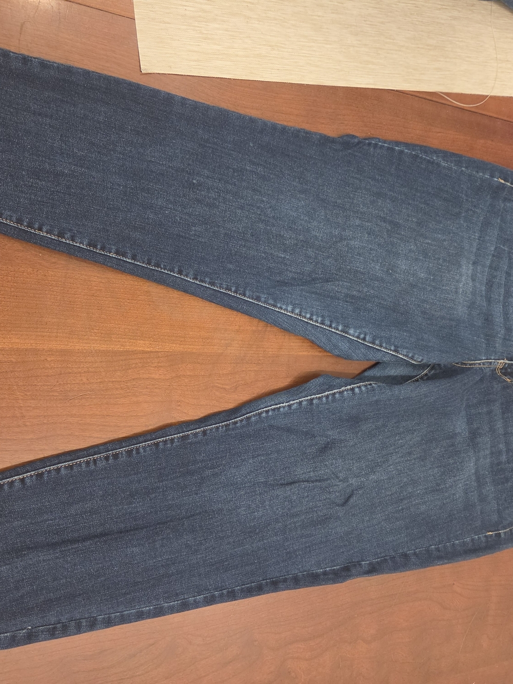 Classic Women's Dark Blue Skinny Stretch Jeans